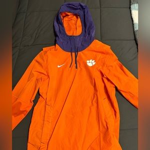 Nike Clemson Orange Windbreaker